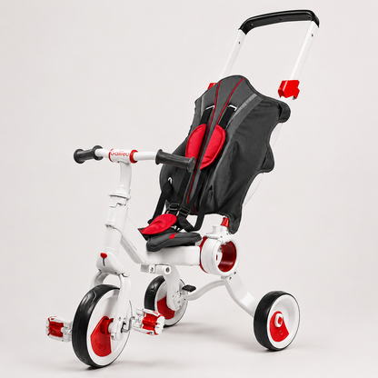 Galileo 4-in-1 Strollcycle Foldable Baby Kids Stroller Tricycle
