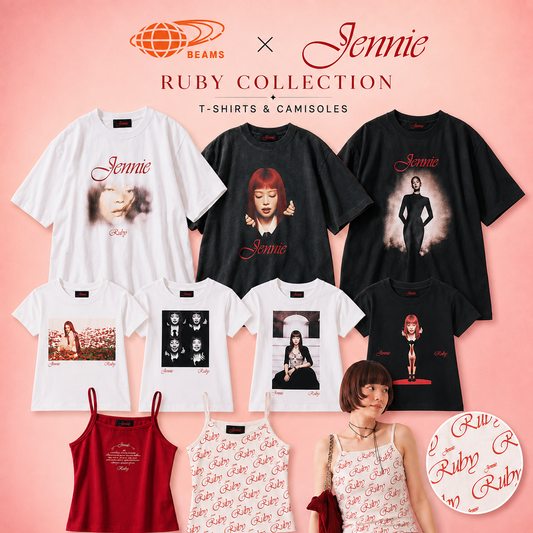 BEAMS X JENNIE Ruby Collection T-Shirts & Camisoles