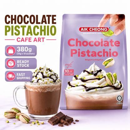 AIK CHEONG Cafe Art Chocolate Pistachio 380g