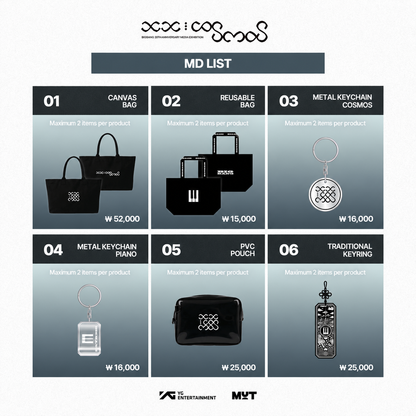 [PRE-ORDER] BIGBANG 20th Anniversary Media Exhibition <xx: cosmos> Official MD