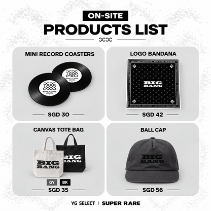 [PRE-ORDER] BIGBANG 2026–2027 WORLD TOUR <XX : COSMOS> Singapore Pop-Up Official Merchandise