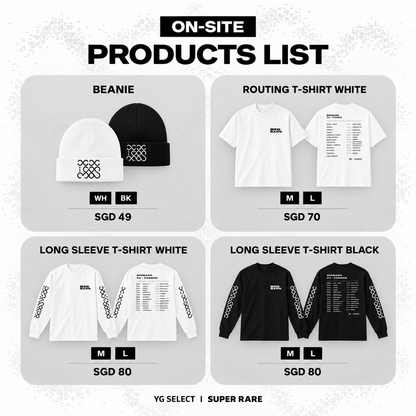 [PRE-ORDER] BIGBANG 2026–2027 WORLD TOUR <XX : COSMOS> Singapore Pop-Up Official Merchandise