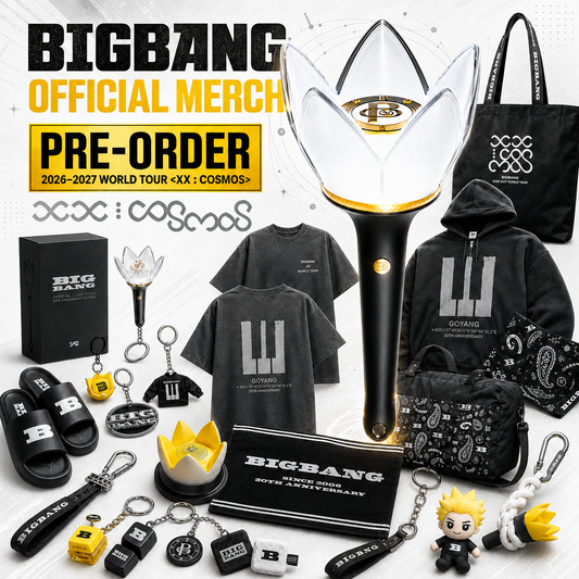 [PRE-ORDER] BIGBANG 2026–2027 WORLD TOUR <xx: cosmos> Official Merch Collection