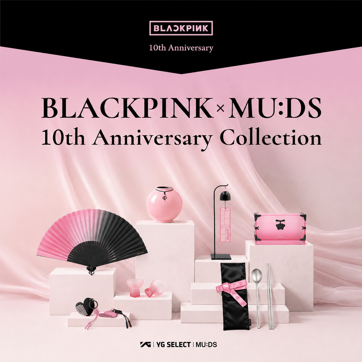 BLACKPINK X MU:DS 10th Anniversary Heritage Collection
