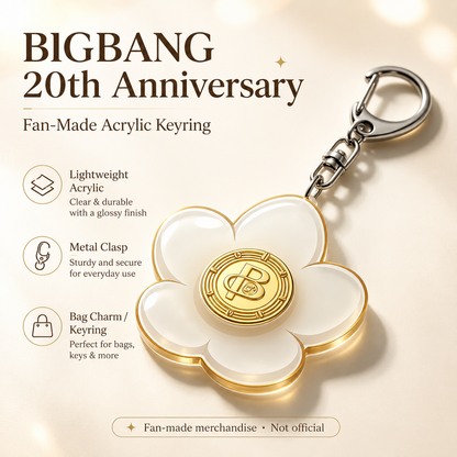 BIGBANG 20th Anniversary Acrylic Keyring Fan-Made Merchandise by Steekee Korea 5030