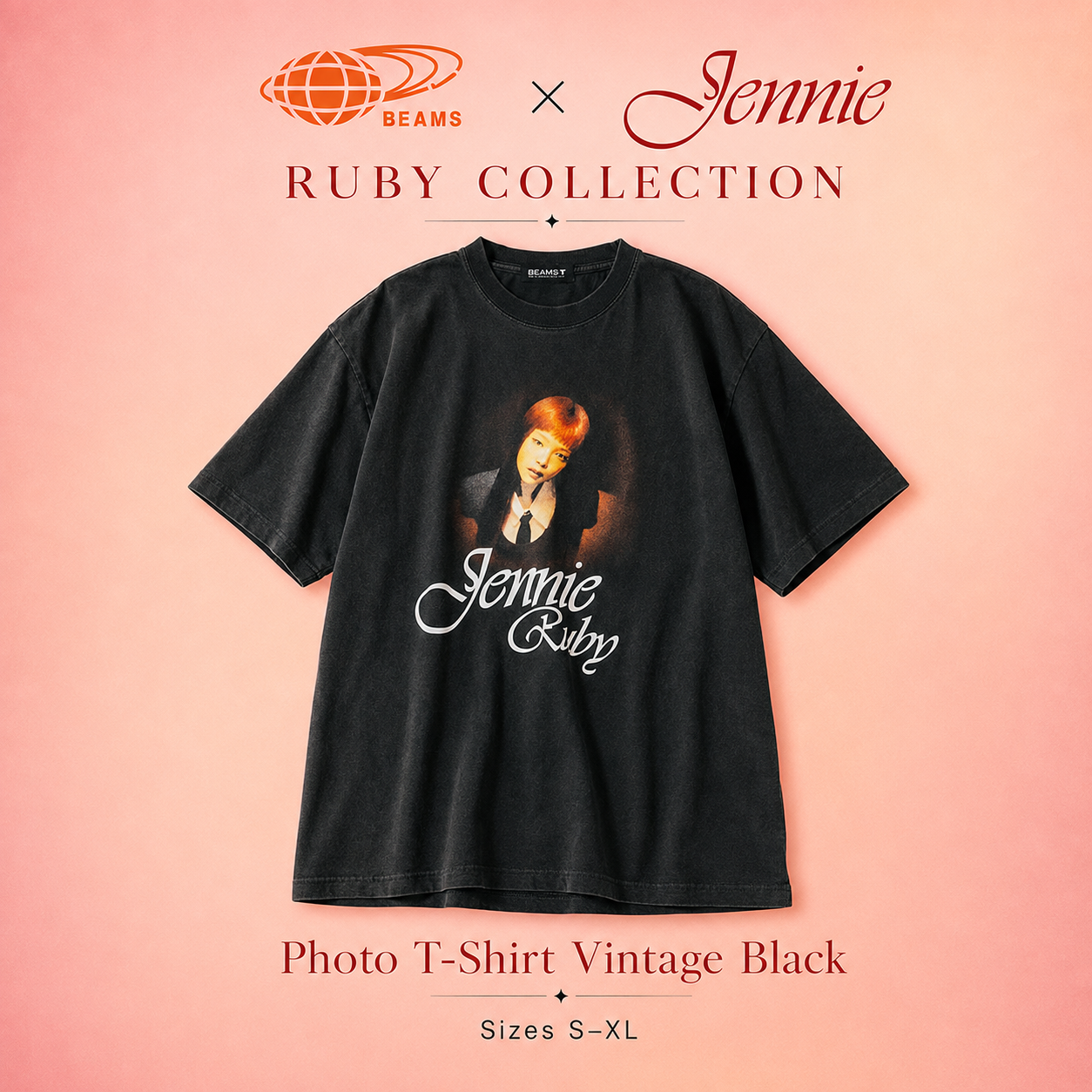 BEAMS X JENNIE Ruby Collection T-Shirts & Camisoles