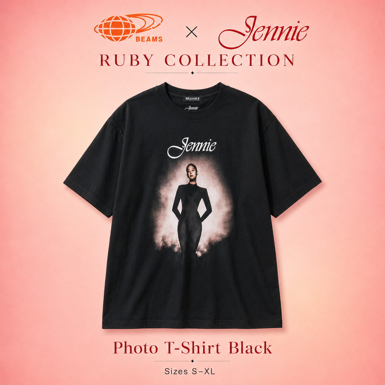 BEAMS X JENNIE Ruby Collection T-Shirts & Camisoles