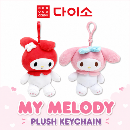 Daiso Sanrio My Melody Hanging Plush Toy Doll by Steekee Korea 3067