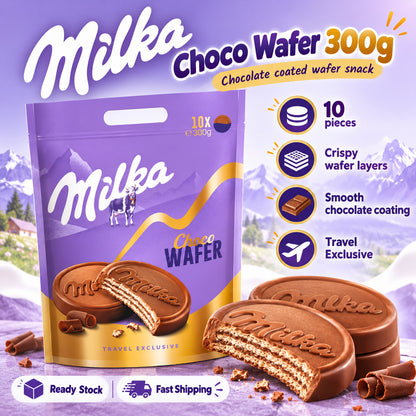 Milka Travel Exclusive Choco Grain 294g Choco Wafer 300g Chocolate Snack Sharing Pouch