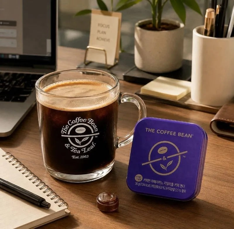 THE COFFEE BEAN Americano Xylitol Coffee Candy Sugar Free Snack 32g