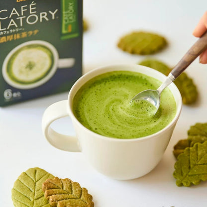 AGF Blendy Cafe Latory Rich Matcha Latte 6 Sticks 69g