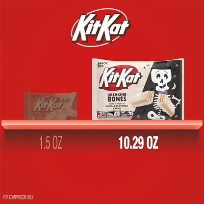 Nestle KitKat Halloween Wafers Ghost Toast and Breaking Bones Creamy Chocolate Candy