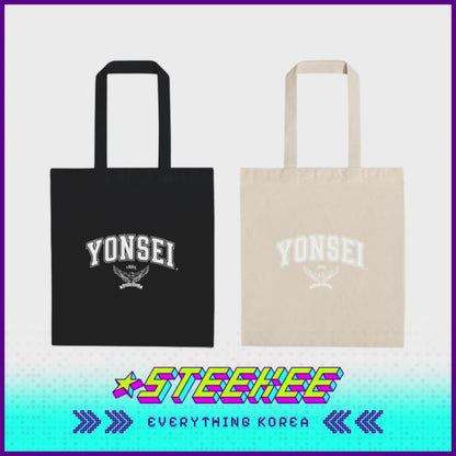 Yonsei University Eagle Eco Canvas Tote Bag by Steekee Korea 2510