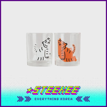 MUZIK TIGER Soju Glass Cup 60ml Souvenir Present Gift by Steekee Korea 2578