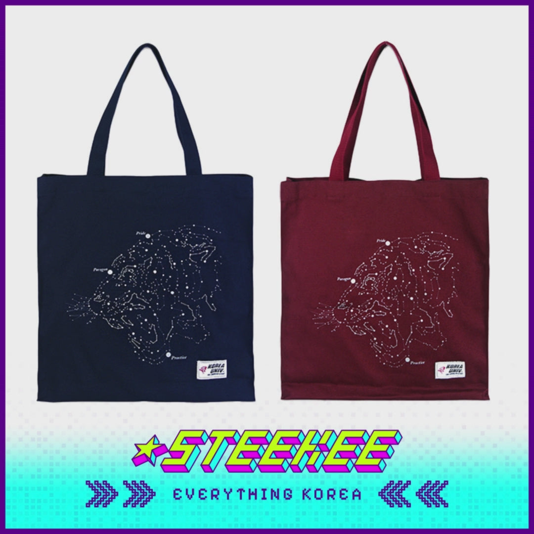 Korea University Merchandise Gift Tiger Constellation Eco Tote Bag