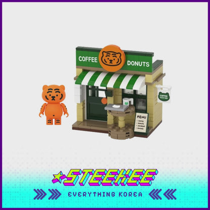 MUZIK TIGER Dessert Cafe Brick Lego Figure Decoration Present Gift for Kids by Steekee Korea 2580