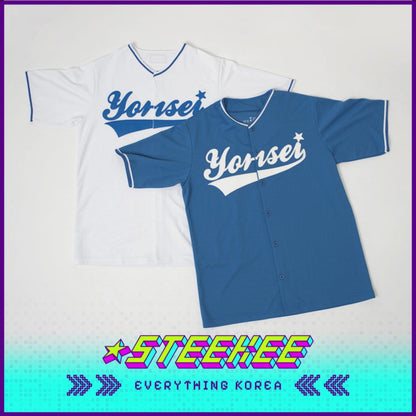 Yonsei University Sports Baseball Jersey by Steekee Korea 1997